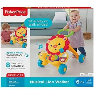 Fisher-Price Musical Piano Lion Walke &amp;  Laugh &amp; Learn Smart Stagesฟิชเชอร์ ไพรส์ (Y9854 + CDG33) รุ่น BD034