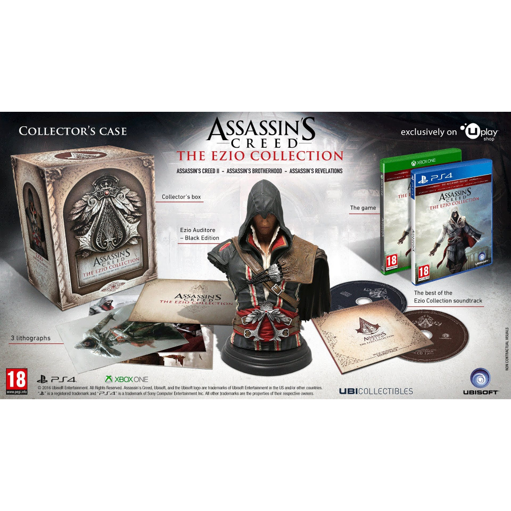 ชุดสะสม ASSASSIN'S CREED EZIO COLLECTION COLLECTOR'S EDITION