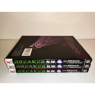 ฺBreaker N.W. เล่มเศษ แยกเล่ม 2, 3, 4 สภาพบ้าน