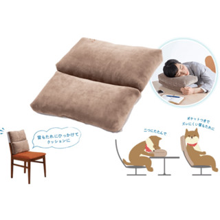 หมอนหนุนพกพาใบเล็ก KONEMURI NAP CUSHION DOG Brand NISHIKAWA ของใหม่