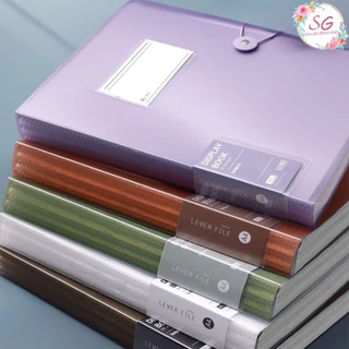 M534แฟ้มกระดาษA4 มี4สี 3แบบ สําหรับใส่เอกสาร ใบเสร็จ กระดาษทดสอบ เครื่องเขียน แฟ้มใส่เอกสาร
