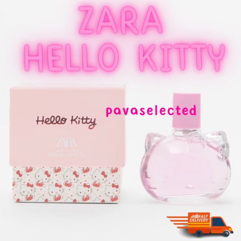 Zara Hello Kitty EDT น้ำหอมกลิ่นเด็กผู้หญิง คิตตี้ ของแท้หิ้วจากช้อปไทย