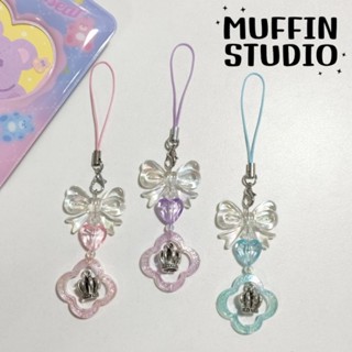 Princess 👑 collection Keychain พวงกุญแจลูกปัด สายห้อยโทรศัพท์