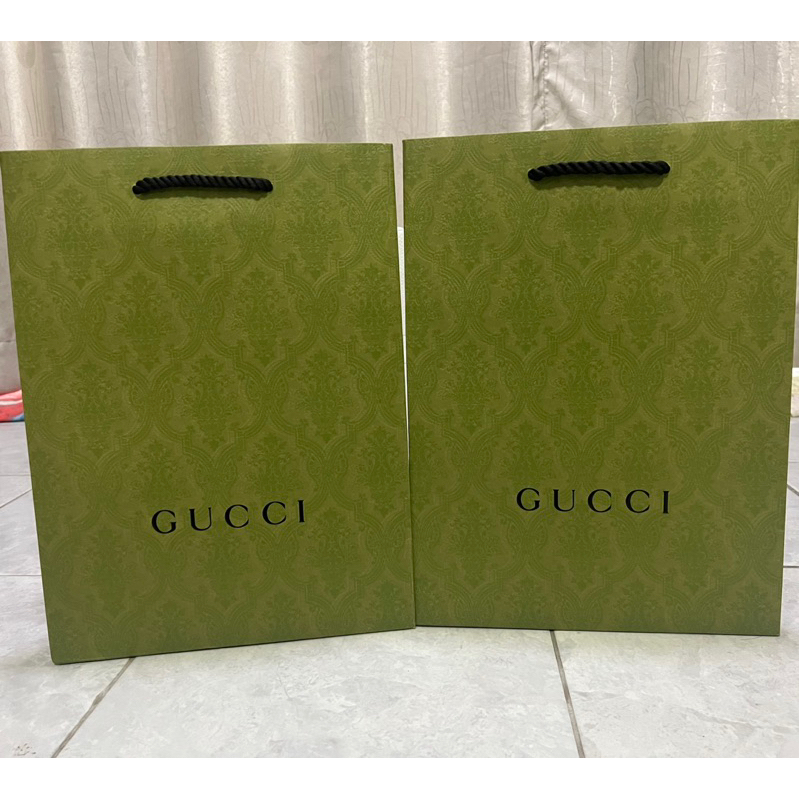 ✅ถุงกระดาษแบรนด์เนม✅ Gucci