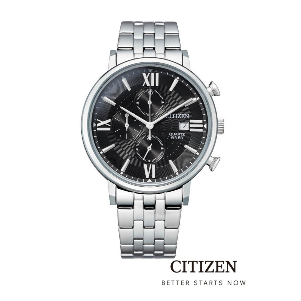 CITIZEN AN3610-71E  Chronograph  Men's Watch Quartz ( นาฬิกาผู้ชายระบบถ่าน )