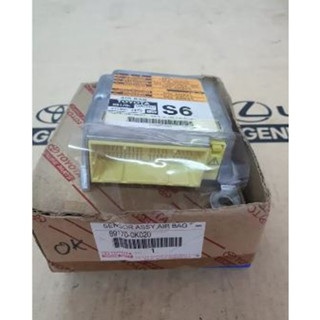 89170-0K020 คอมพิวเตอร์ควบคุมถุงลมนิรภัย Fortuner KUN51 ปี 2009-2012 (TTGSHO) ของแท้ศูนย์ Toyota