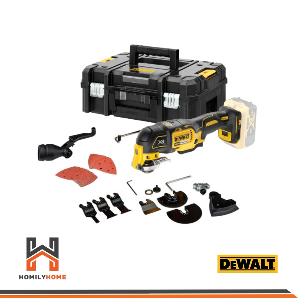 ส่งฟรี!! DEWALT เครื่องมืออเนกประสงค์ไร้สาย 18v รุ่น DCS356NT ไร้แปรงถ่าน พร้อมอุปกรณ์ เครื่องเปล่า
