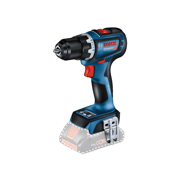 BOSCH สว่าน/ไขควงไฟฟ้าไร้สาย  GSR 18V-90 C มอเตอร์ไร้แปรงถ่าน  รหัสสินค้า 0 601 9K6 0L0 (เครื่องเปล่