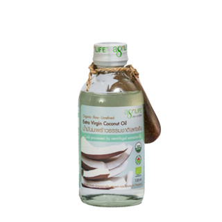 อะกรีไลฟ์ น้ำมันมะพร้าวธรรมชาติ 120 มล - Extra Virgin Coconut Oil Organic 120ml Agrilife brand