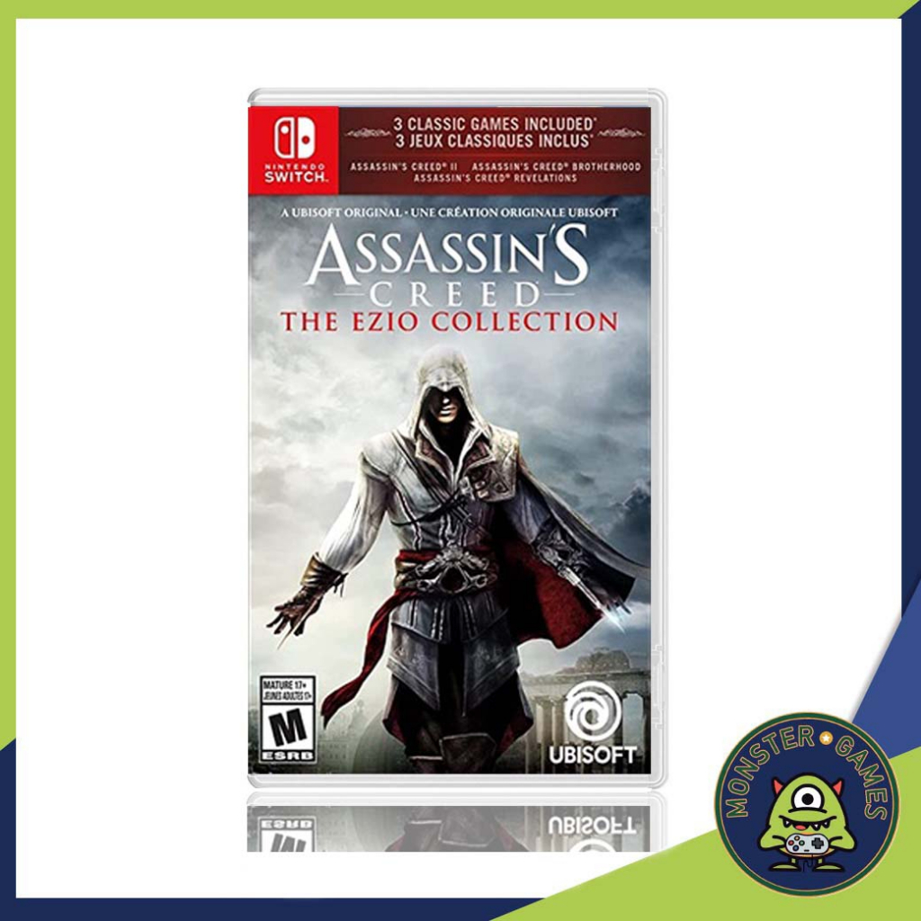 Assassin's Creed The Ezio Collection Nintendo Switch Game แผ่นแท้มือ1!!!!!