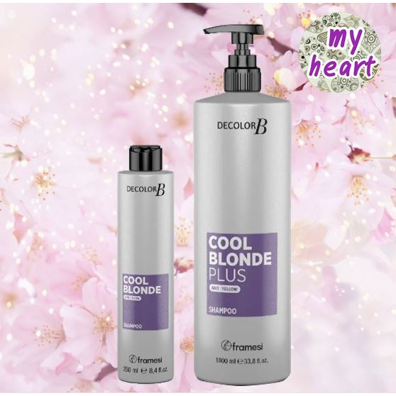 Framesi Decolor B Cool Blonde Plus Shampoo แชมพูแอนตี้เยลโล่