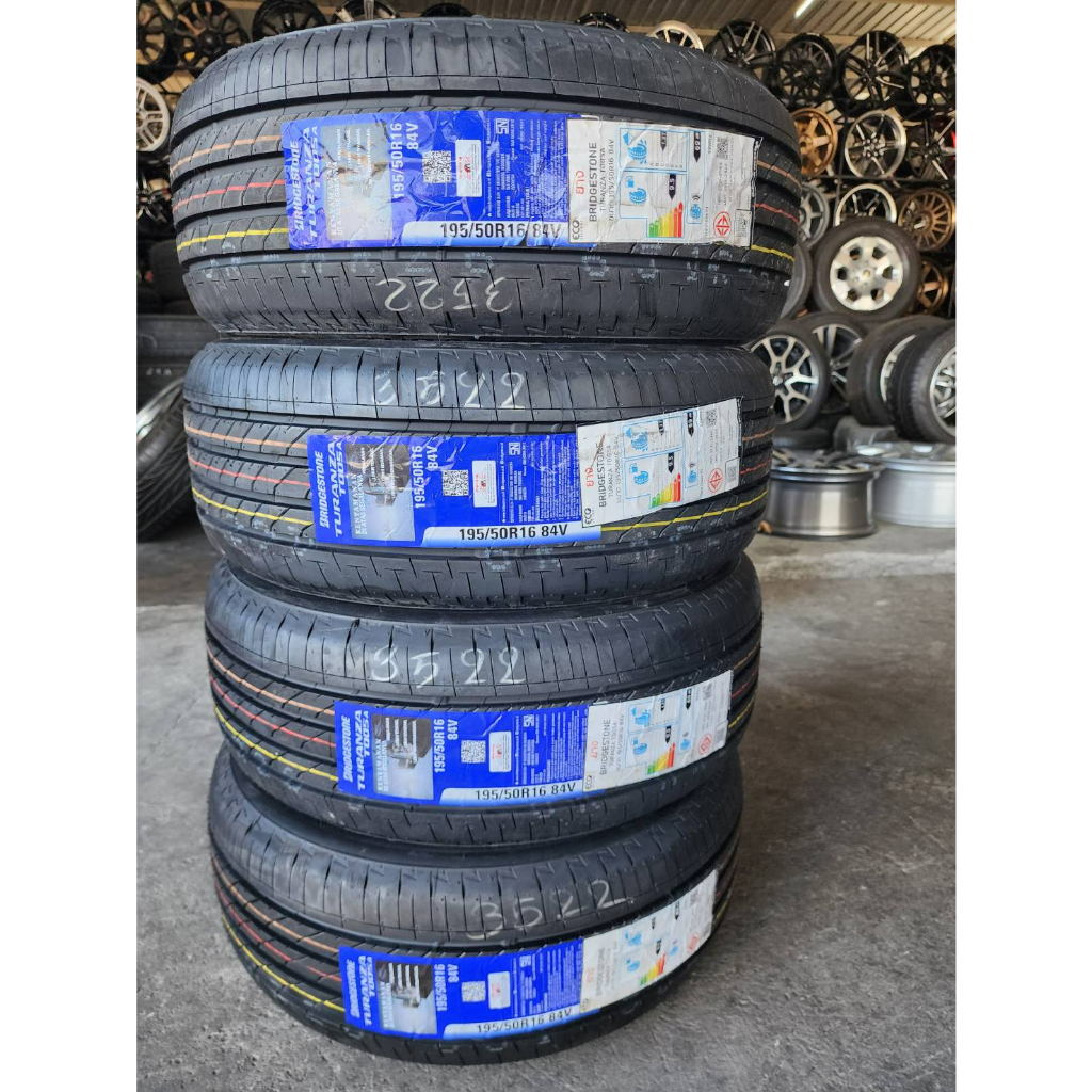 🔴 ยาง "#บริดจสโตน" Bridgestone ยางใหม่ ปี 22 - รุ่น T005A 195/50R16