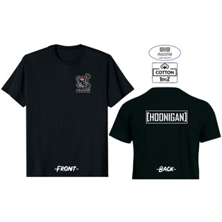 เสื้อยืด RACING เสื้อซิ่ง [COTTON 100%] [BLOCK / HOONIGAN]