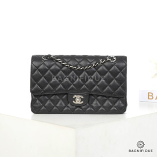 CHANEL CLASSIC 10_ BLACK CAVIAR SHW