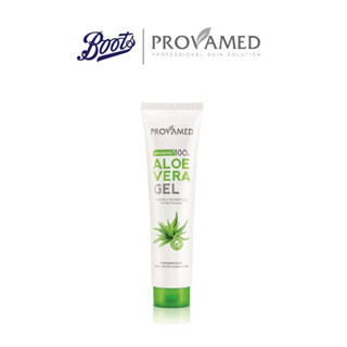 Provamed Aloe Vera Gel 150G   โปรวาเมดเจลสารสกัดว่านหางจระเข้ออร์แกนิค 100% 150g