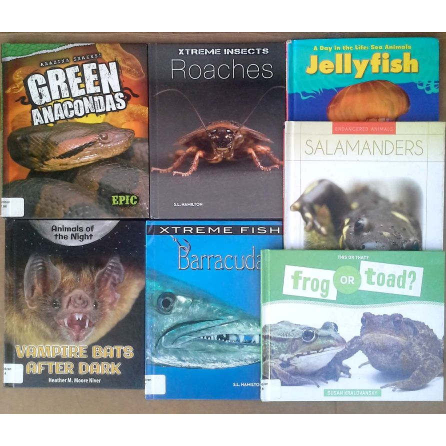 U15 Tundra, Dik-Dik, Groundhog Day, Emperor Penguins, Butterfly หนังสือมือสอง ปกแข็ง