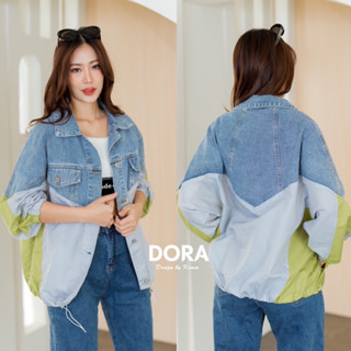 🌈🌿🌼🌸🌺💙🧡🇰🇷 Jeans Patch Poly Jacket