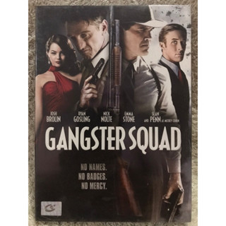 DVD GANGSTER SQUAD. ดีวีดี แก๊งสเตอร์ สควอด หน่วยกุดหัวแก๊งสเตอร์ (แนวแอคชั่นระทึกขวัญ)