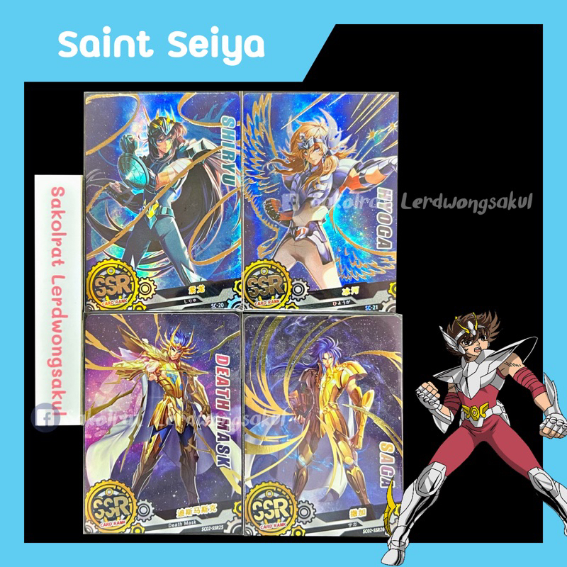 Saint Seiya 💖 การ์ดสะสม Goddess การ์ดเกม ของสะสม การ์ดอนิเมะ ✨