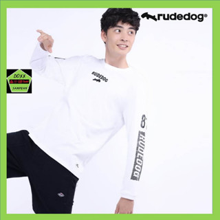 Rudedog เสื้อแขนยาว ชาย หญิง รุ่น Rudetab สีขาว