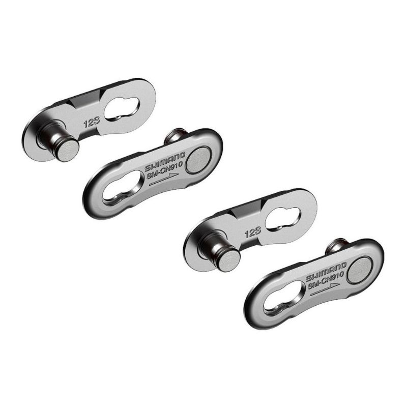 Shimano SM CN910-12sp ข้อต่อโซ่ปลดเร็ว สำหรับ 12sp1 ในชุด มี 2 คู่ ของแท้ศูนย์ไทย