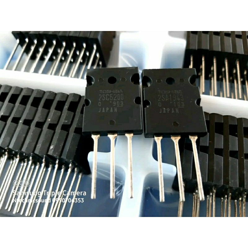 2SC5200+2SA1943 JAPAN toshibaเจแปนแท้100%