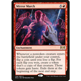 [MTG] Mirror March [RNA] [RED] [RARE] [NORMAL] [ENG] (การ์ดเมจิค / Magic the Gathering)