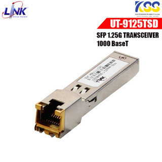 Link UT-9125TSD SFP 1.25G Copper Transceiver, Gigabit Ethernet 1000 BaseT, 100m