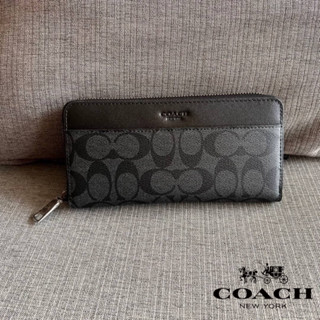 COACH ACCORDION WALLET IN SIGNATURE (COACH F58112)