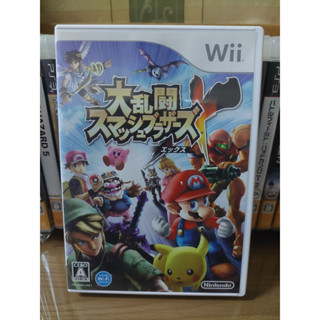 แผ่นแท้ Wii : Dairantou Smash Brothers X # (Japan)