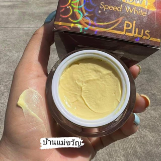ครีมโสมนางฟ้า เซ็ตคู่(กลางวัน1+กลางคืน1) ครีมโสมนางฟ้า Speed White Plus (Premium Ginseng) #เเท้💯 ขนาด 20 กรัม