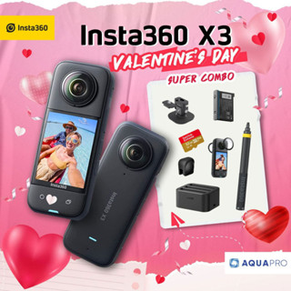 โปรโมชั่น Insta360 X3 ใหม่! Super Combo By Aquapro