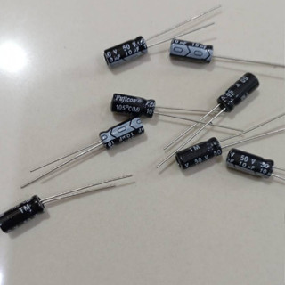 10UF 50V Fujicon ( 1 ชุด มี 20 ตัว )