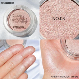 SIVANNA COLORS CHERRY HIGHLIGHT #HF646 ซีเวนน่า คัลเลอร์ส เชอร์รี่ ไฮไลท์ หน้าเงา