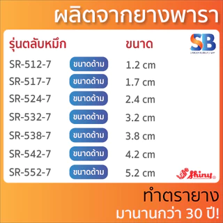 (ตรายางโลโก้วงกลม) Shiny ตรายางหมึกในตัว วงกลม โลโก้ | สแตมป์ รุ่น R-512, R-517, R-524, R-532, R-538, R-542, R-552