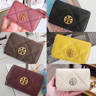 🎀 (สด-ผ่อน) กระเป๋าสตางค์ 2 พับ ใส่บัตร 87866 142496 Tory Burch Willa Card Case