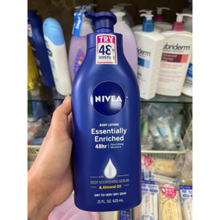 Nivea Essentially Enriched 48HR Body Lotion 625ml.