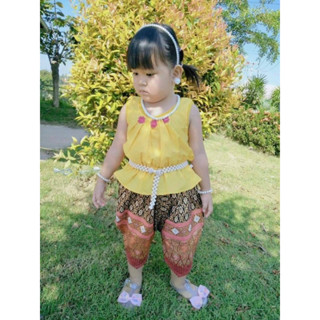 ชุดไทยคอกะเช้าสวยๆลูกสาว