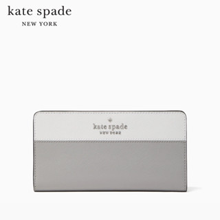 KATE SPADE NEW YORK STACI LARGE SLIM BIFOLD WALLET WLR00122 กระเป๋าสตางค์