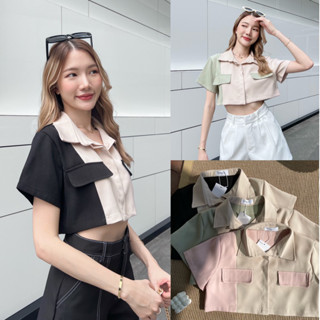 🐧ลด 65฿ โค้ด CONYFEB 🐧conycolours | TAMMY crop shirt