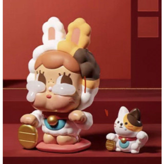 🤣&lt;พร้อมส่ง&gt; 🤣น้องร้องไห้ ขวัญใจสายมู ครายเบบี้กวัก🤣POP MART ° CryBaby The treasure keeper ° HAPPY RABBIT YEAR ปีกระต่าย