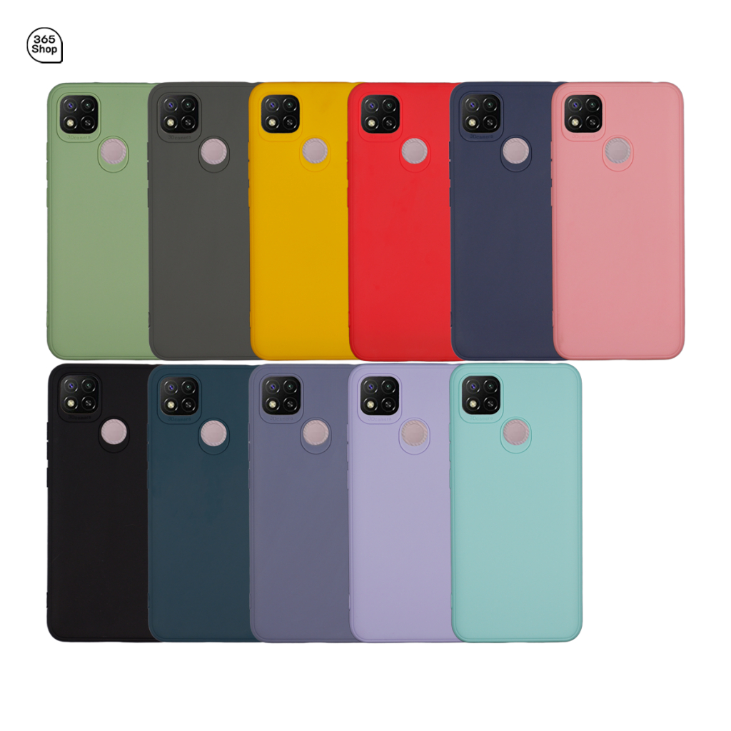 เคส สำหรับ Xiaomi Redmi 9C เคสซิลิโคนนิ่ม กันกล้อง สีพาสเทล TPU หนา