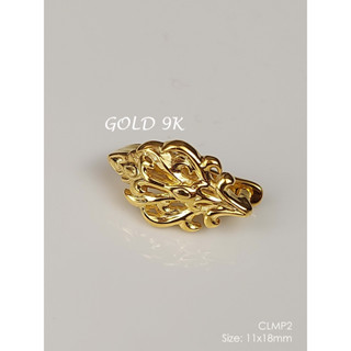 CLMP2GD9K amulet casing clamp self-installation real gold 9k จี้ประดับกรอบพระ ประกอบเองได้