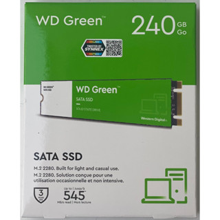 SSD (เอสเอสดี) WD GREEN 240 GB SN350 PCIe/NVMe M.2