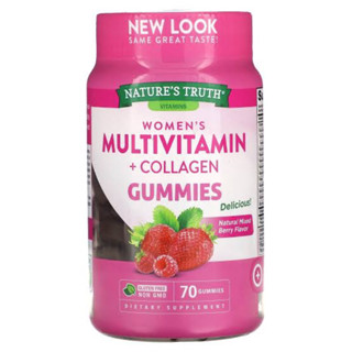 Nature’s Truth Vitamins Womens Multivitamin + Collagen Gummies 70 Gummies