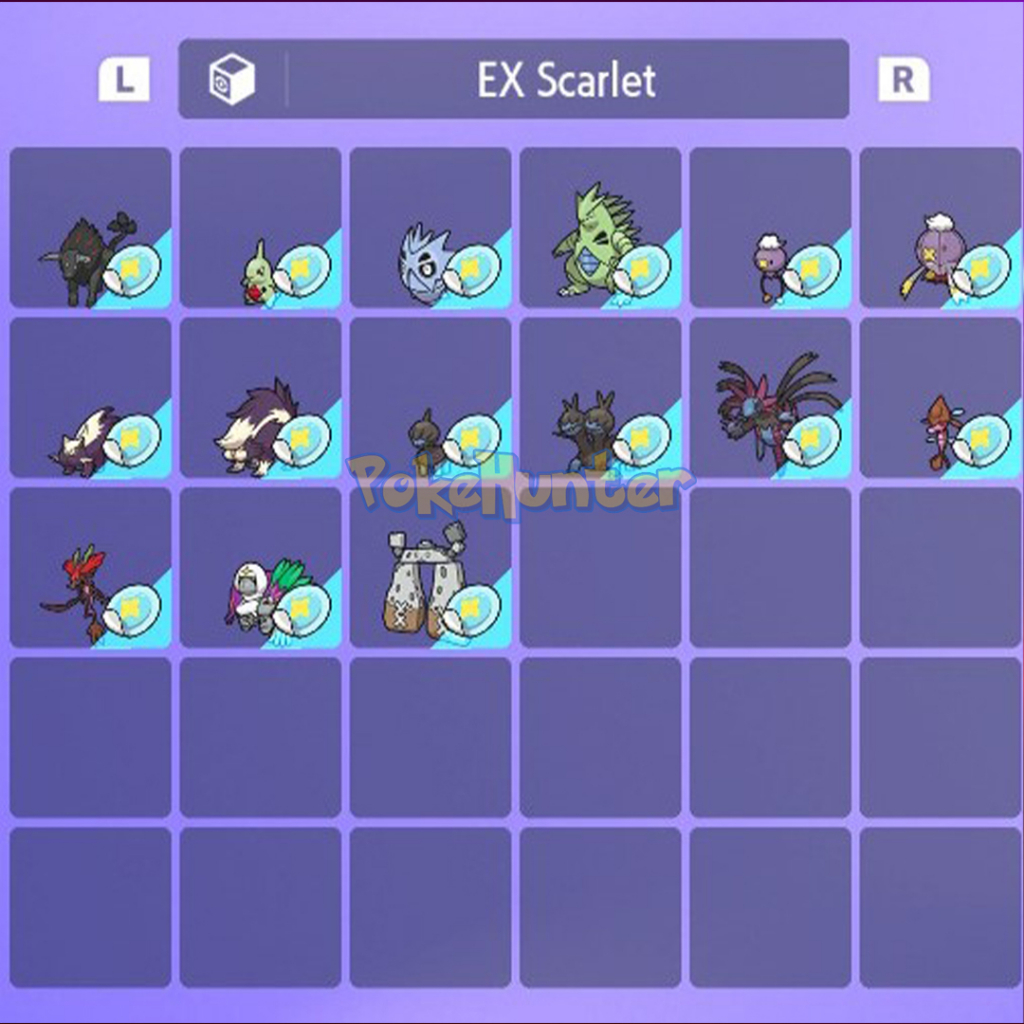 Pokemon ⭐ Exclusives Scarlet ⭐