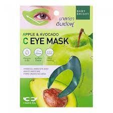 (แท้) Baby BrightApple &amp; Avocado C Eye Mask 3.5 g.เบบี้ไบร์ แอปเปิ้ล แอนด์ อะโวคาโด ซี อายมาสก์