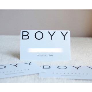 การ์ด BOYY ของแท้  ใช้แทนกรณีการ์ดหายได้