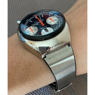 สาย citizen ยาง + สแตนเลส retro เท่ห์ๆ ใส่ bullhead หรือรุ่นอื่นๆ  18mm