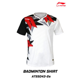 เสื้อแบดมินตัน Li ning badminton tee ATSSD43-2